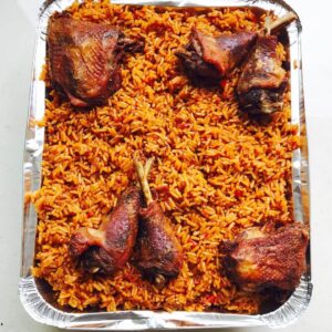 Jollof Rice with mixed protein (5 Litres)